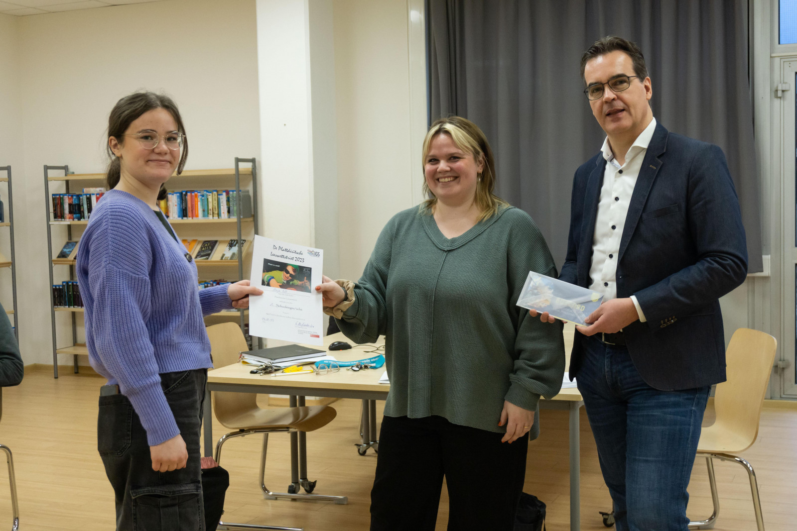 IGS Vorlesewettbewerb Maja Nitt